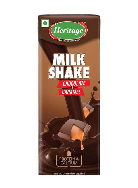 Buy Heritage Chocolate, Vanilla & strawberry Milkshake Online