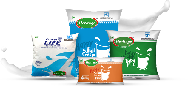 Different types of Milk - Heritage Foods Limited